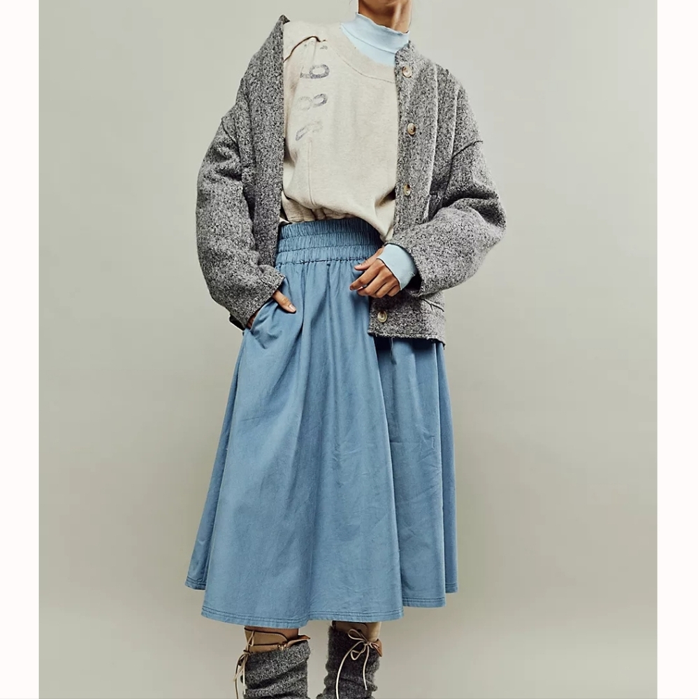 COPY - Free people, corduroy skirt